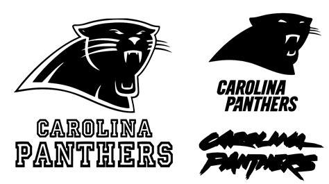 Clip Art And Image Files Craft Supplies And Tools Carolina Panthers Svg For