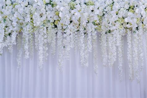 Bestbackdropcenter Flower Wall Backdrop Rose Gold Wedding Decor