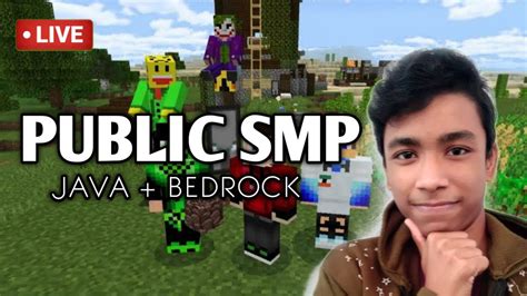 Minecraft Public Smp Live Hindi 247 Cracked Smp Free To Join
