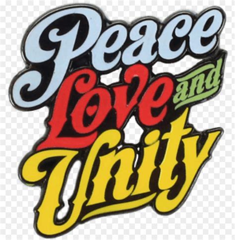 Eace Love And Unity Pin Peace Love Unity Png Image With Transparent