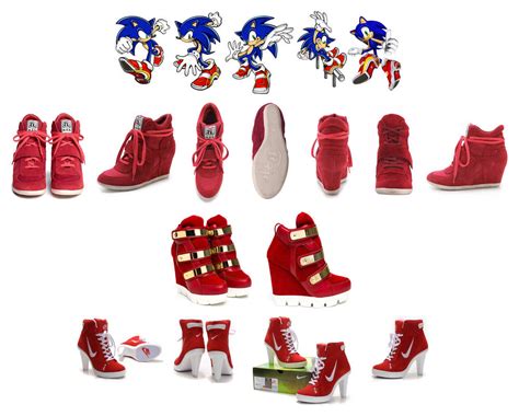 Sonic Soap Shoes Compared To High Heel Sneakers By Deverexdrawer On