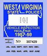 Wv Inspection Sticker 2018 Photos