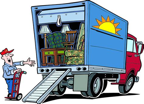 Delivery Truck Image Animated Clip Art Library