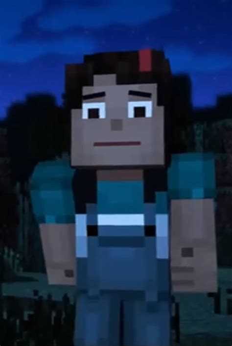 Minecraft Story Mode Netflix Jesse Girl Blue By Edibetaawo On Deviantart