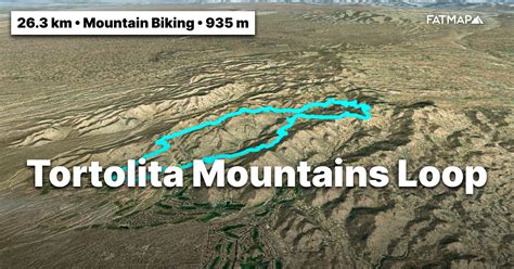 Tortolita Mountains Loop Outdoor Map And Guide Fatmap
