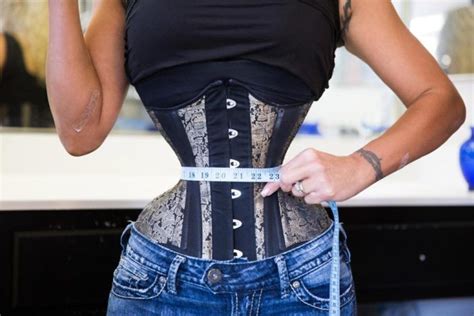 Year Old Woman Wears A Corset For Hours Daily Others