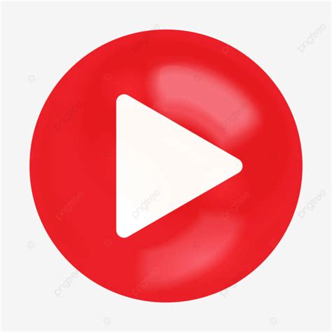 Red Play Button Logo Vector Red Play Button Play Button Icon Play