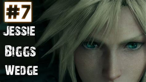 Jessie Biggs Wedge In Action Final Fantasy Vii Remake Gameplay