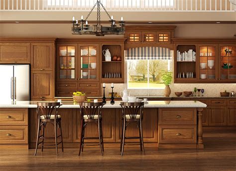 Appliances such as refrigerators, dishwashers, and ovens are often integrated into kitchen cabinetry. New American Kitchen Cabinets Design Modern Kitchen Prices ...