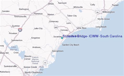 Socastee Bridge Icww South Carolina Tide Station Location Guide