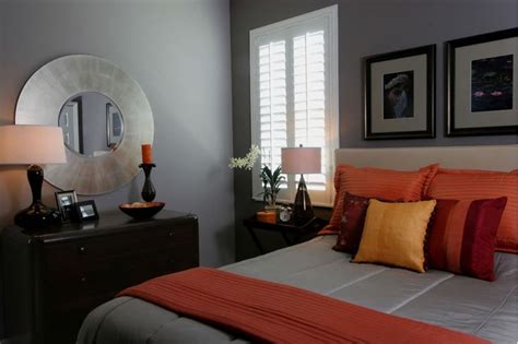 grey  orange bedroom    read  mind grey bedroom