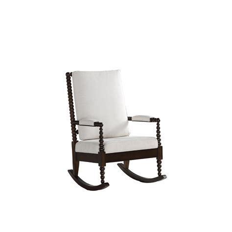 20 Best Ideas Rocking Chairs In Cream Fabric And White