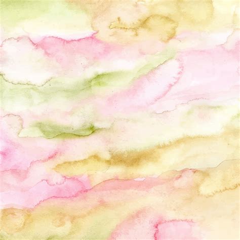 Pink Watercolor Texture Vector Png Images Abstract Green Pink
