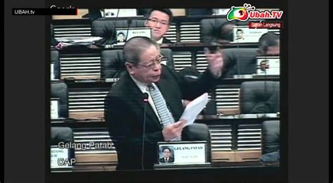 Dap veteran launches scathing attack on government's handling of testing procedures, efficiency. Lim Kit Siang Digantung dari Parlimen Selama 6 Bulan (1 ...