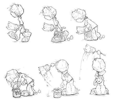 Animation Sketches By Dholms On Deviantart