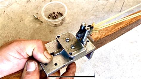 Make A Simple Slingshot Trigger Mechanism With Scrap Metal Slingshot