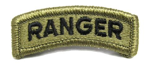 Ranger Tab Ocp Patch Us Army Ranger Patch With Hook Military