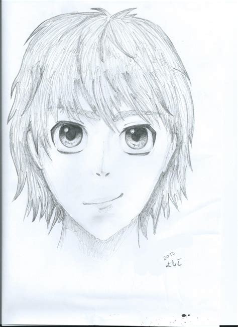 Anime Pencil Drawing By Yoshiko5021 On Deviantart