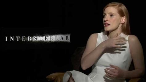 Interstellar Jessica Chastain Exclusive Interview Youtube