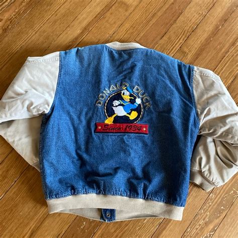 Disney Jackets And Coats Vintage Disney Donald Duck Varsity Jacket