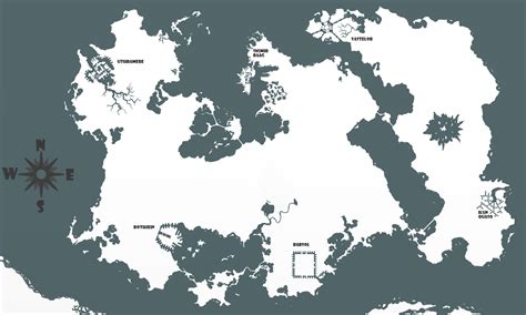 Fantasy World Map By Pullich On Deviantart