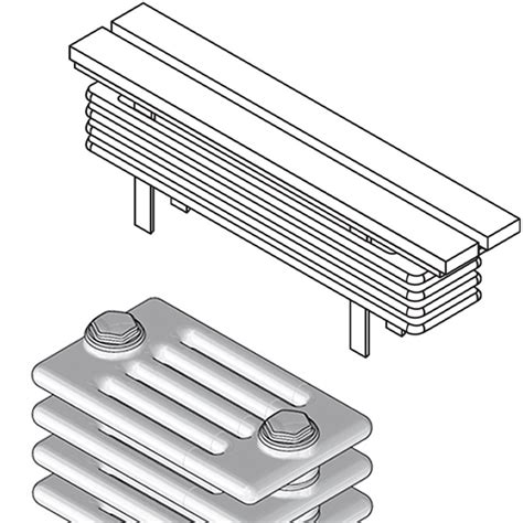 The kit is 30,00€ + shipping. Zehnder Radiator Bench, Bank-Heizkörper, 5 Säulen ...