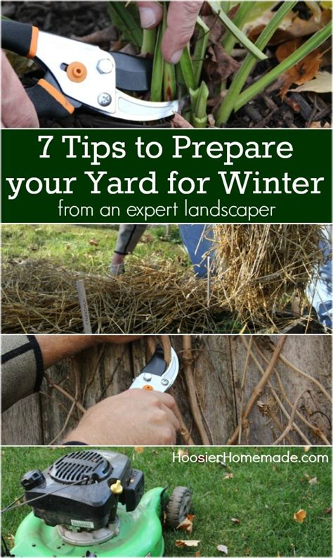7 Tips To Prepare Your Yard For Winter Hoosier Homemade