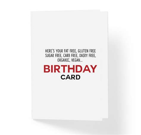 Funny Sarcastic Birthday Card For Her Or Him Here S Your Etsy