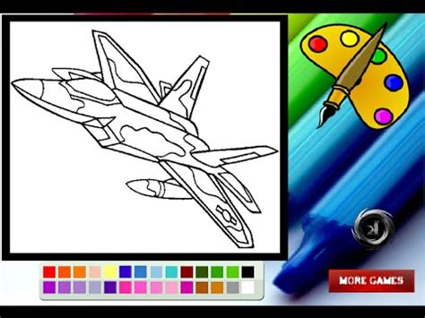 fighter jet coloring pages  kids fighter jet coloring pages youtube