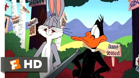 Looney Tunes Back In Action 2003 Bugs Bunny Vs Daffy Duck Scene