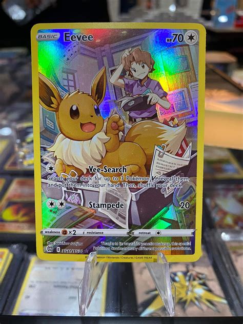 Pokemon Eevee Brilliant Stars Trainer Gallery Full Art Tg Of