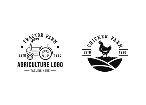 Agriculture And Farm Logo Design Template 8028407 Vector Art At Vecteezy