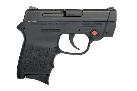 Smith And Wesson Bodyguard 380 Acp Pistol With Red Laser Black 10048