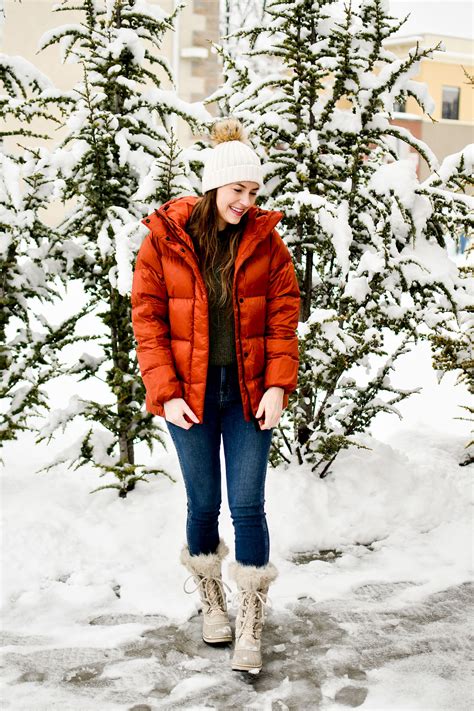 late winter snow storm outfit essentials