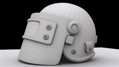 Pubg Helmet 3d Model By Chirag Hemaria