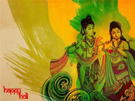 Radha Krishna On Holi Wallpapers Free Download Wordzz