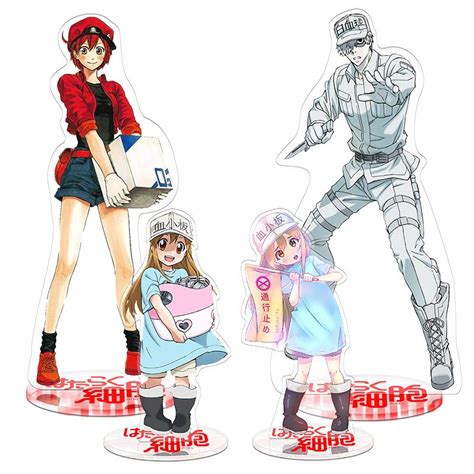Action Toys Figure Toys Hataraku Saibou Cells At Work Toy Height Cm Anime Action Figure
