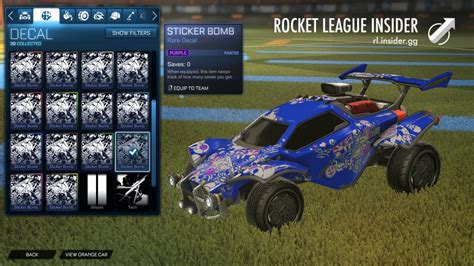 Every octane decal as of december 2019. Purple Octane - Sticker Bomb on Xbox | Rocket League Insider