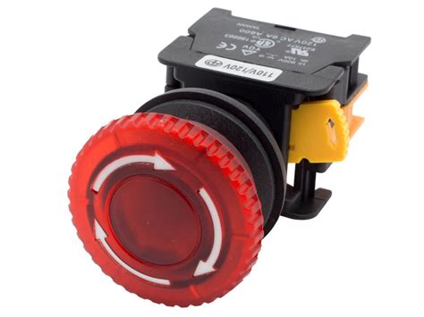 Buy Alpinetech Mbl Red Mm Nc Emergency Stop Push Button Switch