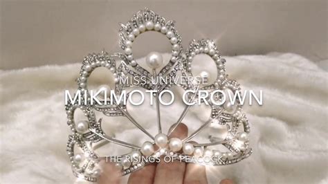 Miss Universe Crown Mikimoto Crown Replica Youtube
