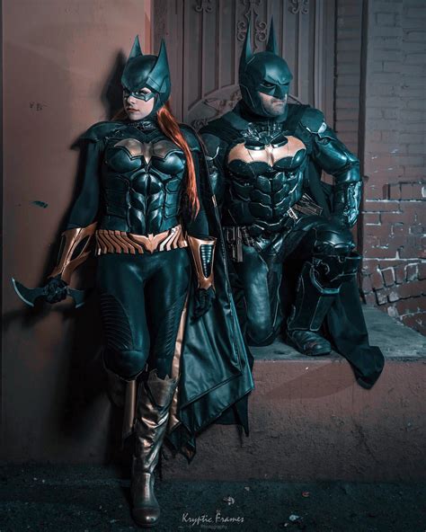 Cosplay Our Arkham Knight Batman And Batgirl Suits By Saadleup And