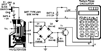 For the series rc circuit shown in figure 4: Telephone call meter using calculator & COB - Electronics Circuits & Hobby