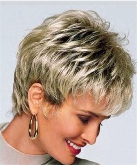 Easy Care Hairstyles For Women Over 50 Short Choppy Hair Choppy Hair