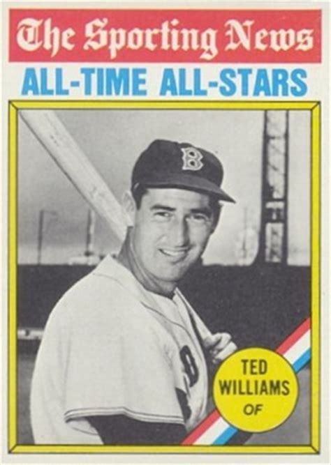 Maybe you would like to learn more about one of these? 1976 Topps Ted Williams #347 Baseball - VCP Price Guide