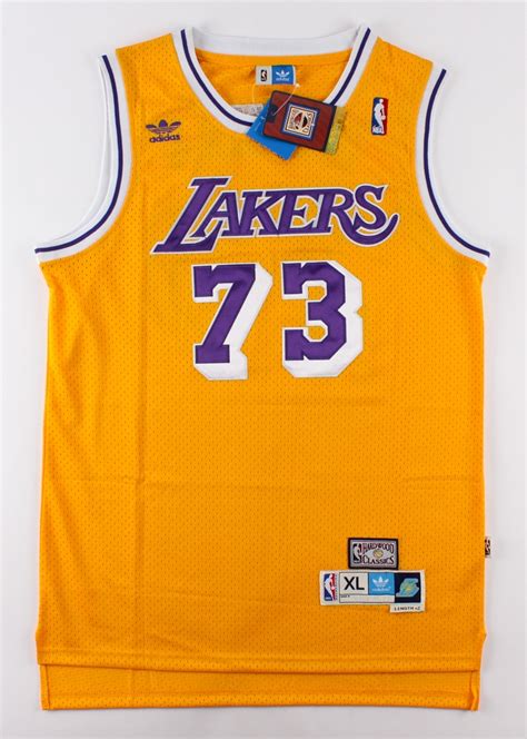 Dennis Rodman Signed Lakers Jersey (PSA COA) | Pristine Auction