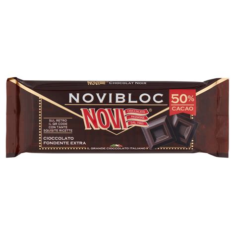Novi Novibloc Cioccolato Fondente Extra 150 G Carrefour