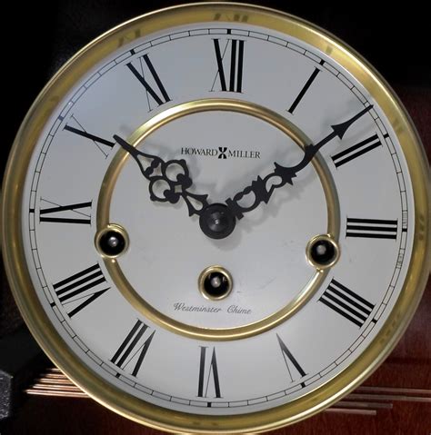 Howard Miller Mechanical Keywound Chime Pendulum Wall Clock With Hermle