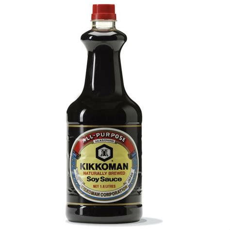 Kikkoman Soy Sauce 16lbottle 6 Bottles Per Carton Imported From
