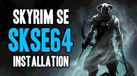 Not being able to play skyrim until the script extender updates. How to Install SKSE64 for Skyrim Special Edition - Script Extender v2.0.4 - YouTube