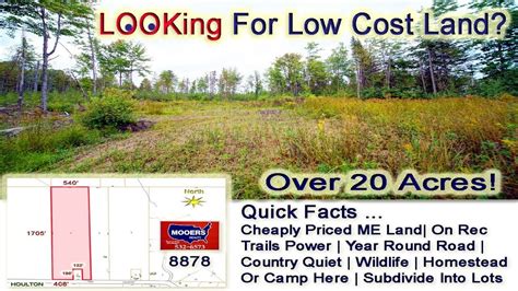 Find cheap homes for sale, view cheap condos in maine, view real estate listing photos, compare properties, and more. Cheap Maine Land For Sale | Over 20 Acres Callaghan RD ...